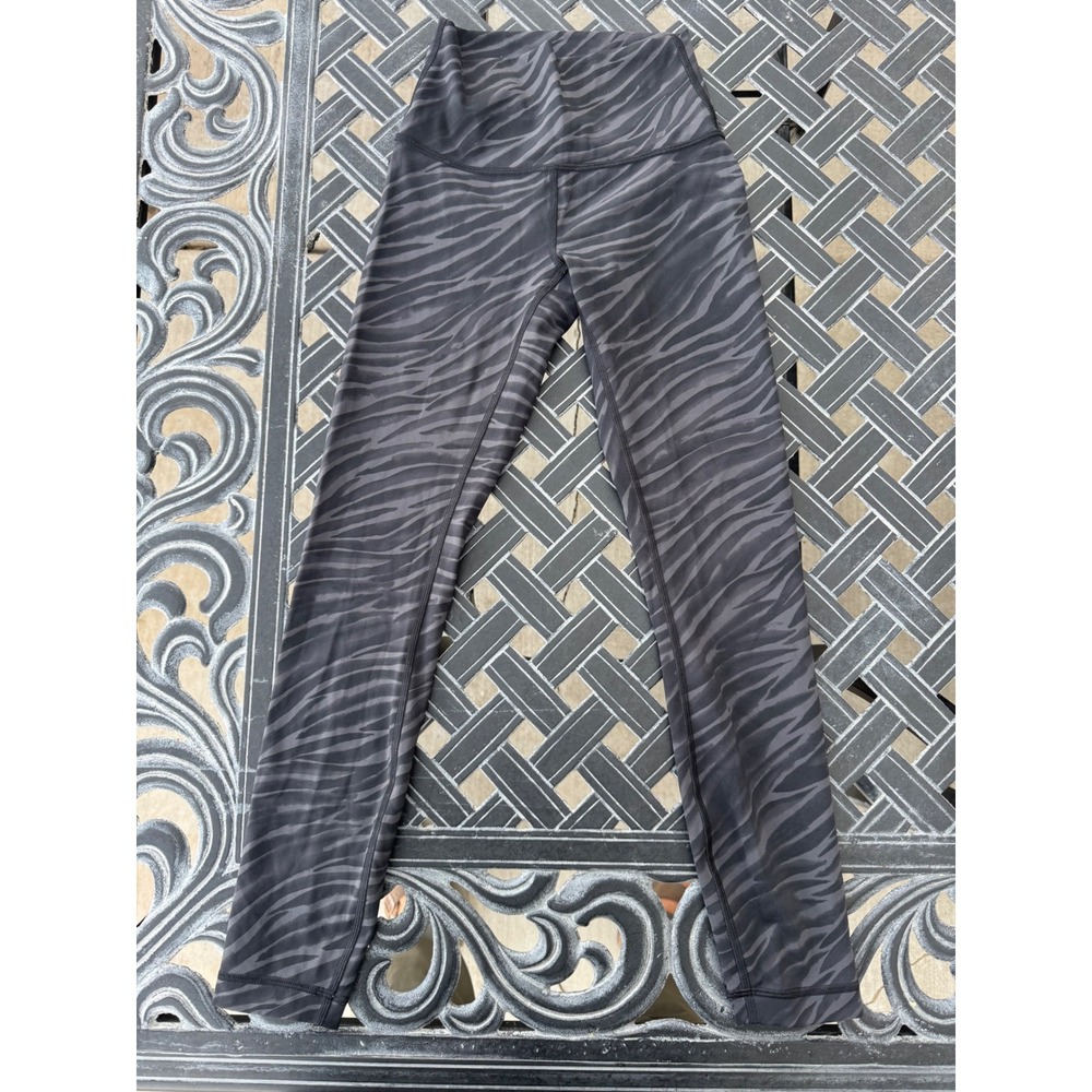 Lululemon Wunder Under High-Rise Tight 25 Le Tigre Camo Deep Coal Multi Size 2
